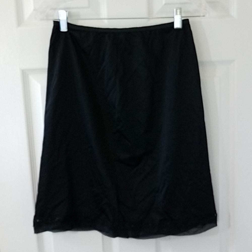 Vintage Lorraine Lingerie Black Slip